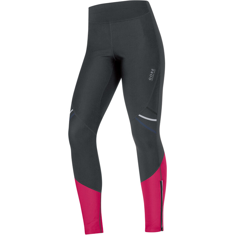 Gore Running Wear: Damen Laufhose / Lauftight Mythos 2.0 WS SO schwarz/pink, schwarz, verfügbar in Größe 36,34,38
