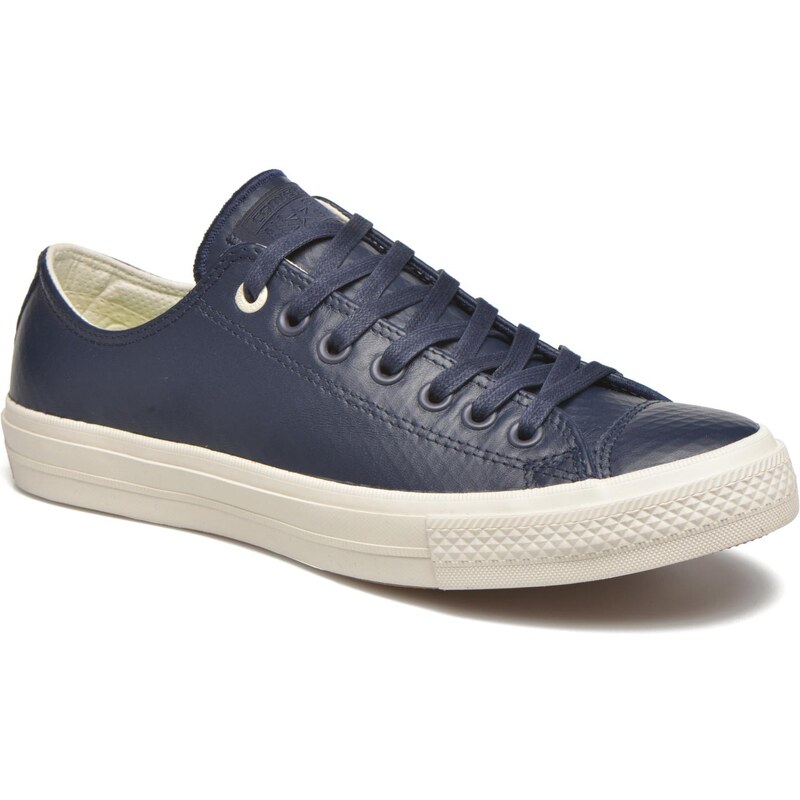 SALE - 37% - Converse - Chuck Taylor All Star II Mesh-Backed Leather Ox M - Sneaker für Herren / blau
