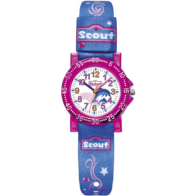 Scout Armbanduhr für Mädchen Delfin 280375001