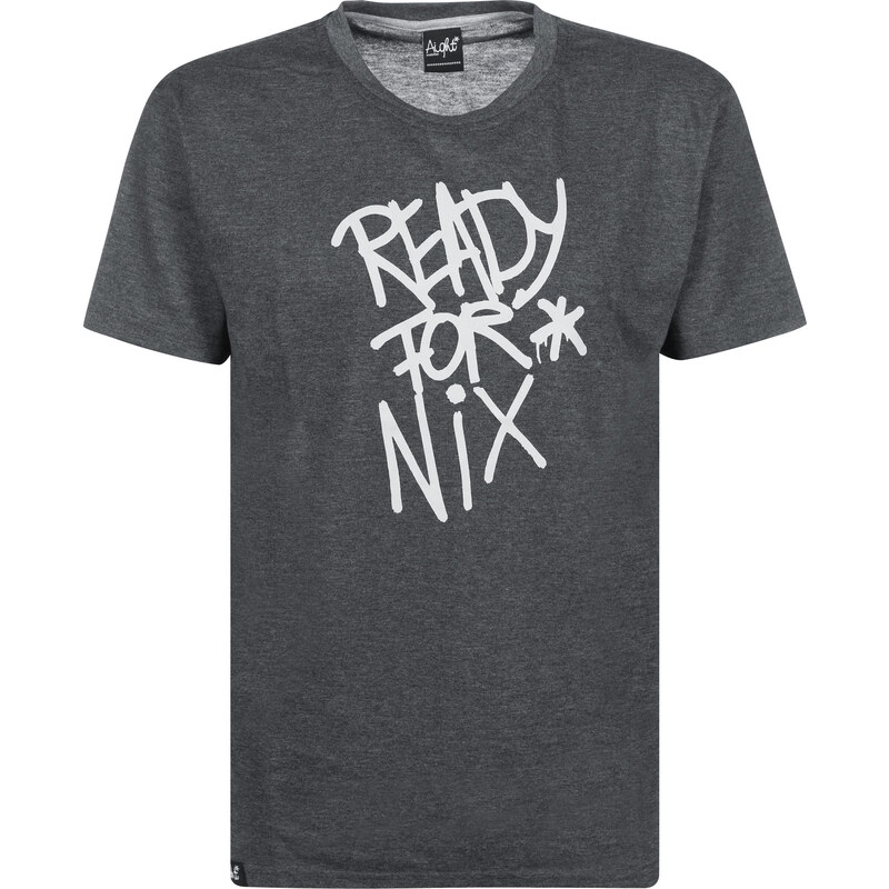 Aight Ready for Nix T-Shirts T-Shirt anthrazit grey