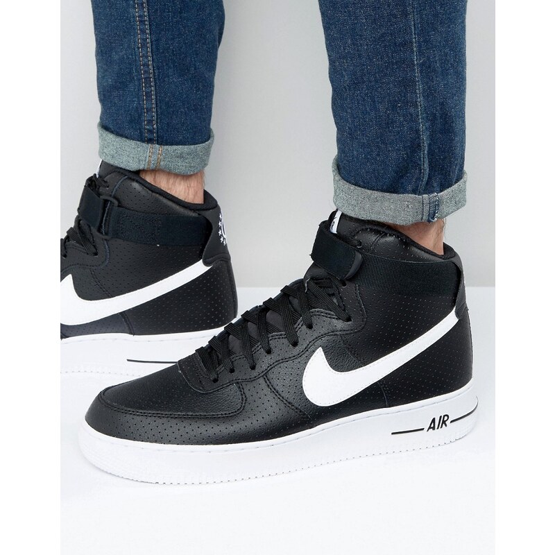 Nike - Air Force 1 High '07 - Schwarze Sneaker, 315121-036 - Schwarz