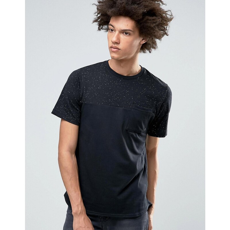 Nike Sb - Kurzärmliges T-Shirt in Schwarz mit Sprenkeln, 800163-010 - Schwarz