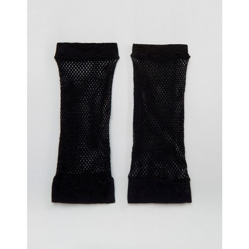 ASOS - Handschuhe mit Netzeinsatz - Schwarz