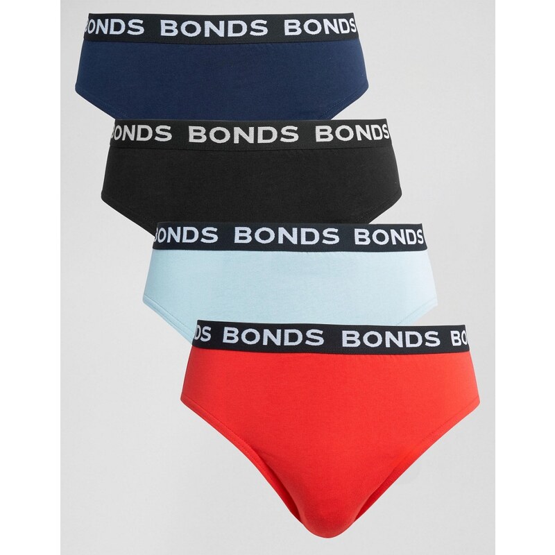 Bonds - Slips im 4er-Pack - Mehrfarbig