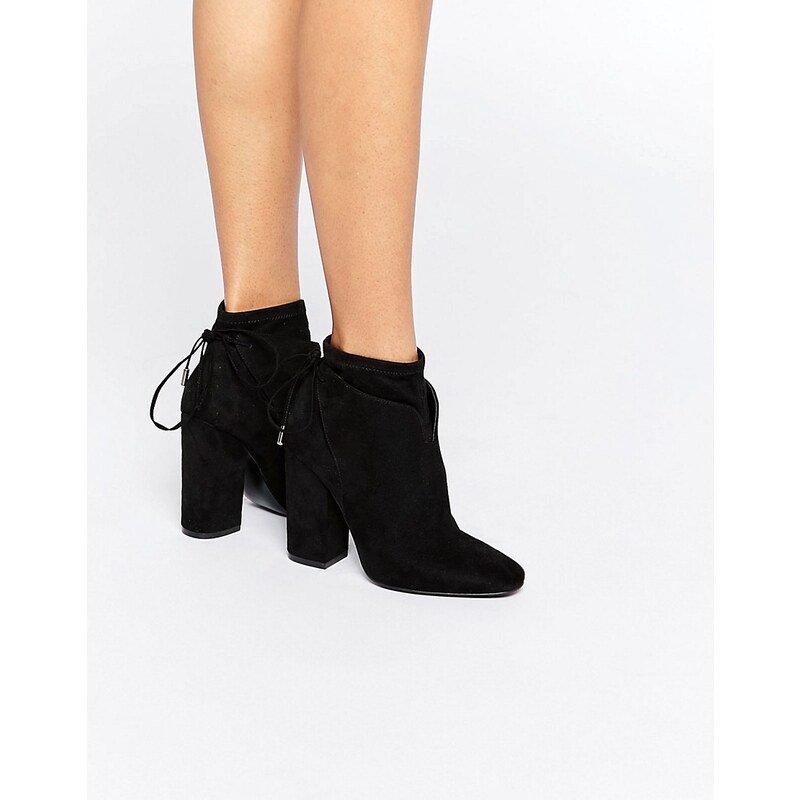 Kendall + Kylie - Ankle-Boots mit Schnürung hinten - Schwarz