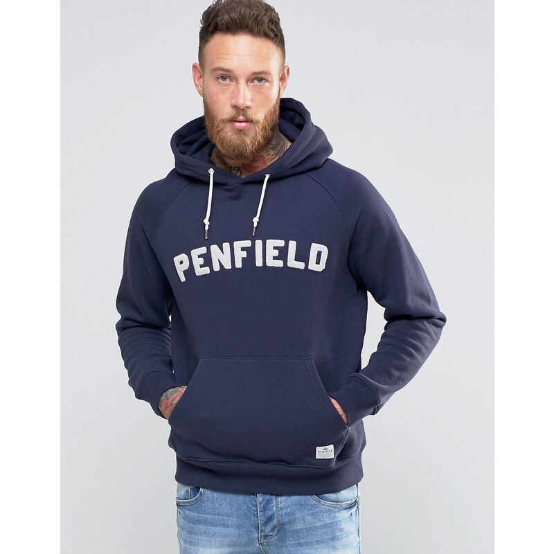 Penfield - Starkville - Kapuzenpullover mit College-Logo - Marineblau