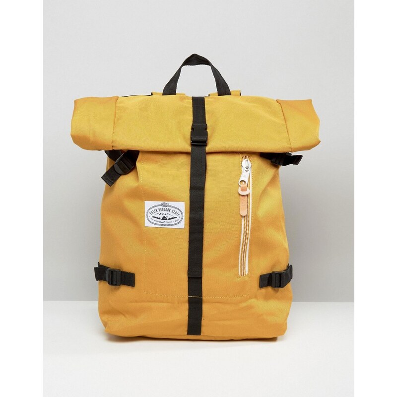 Poler - Klassischer Rucksack mit Rollverschluss - Gelb