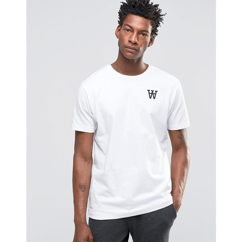Wood Wood - Tomas AA Spades - Exklusives T-Shirt - Weiß