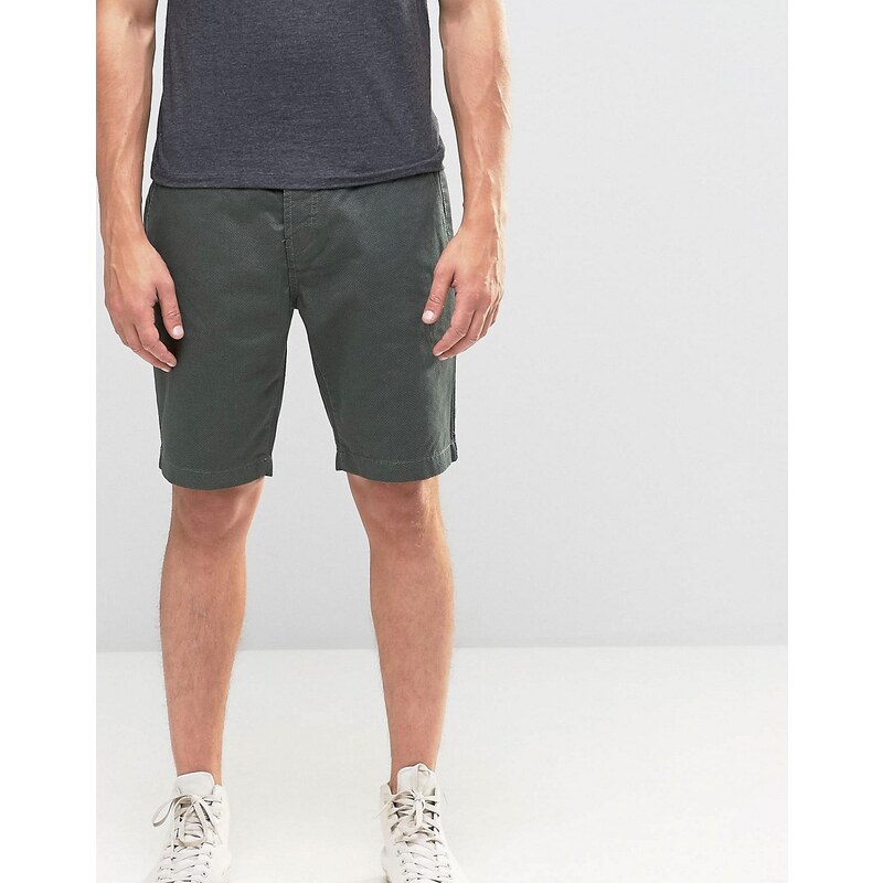 Threadbare - Basic-Shorts - Grün
