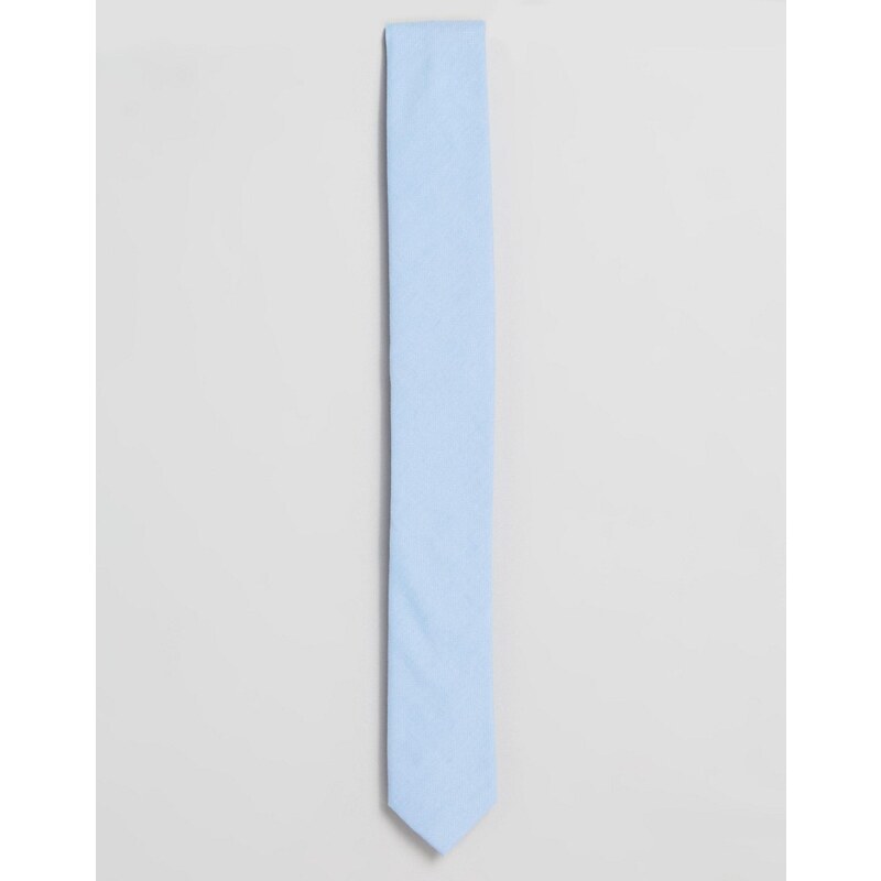 ASOS - Hellblaue Krawatte - Blau