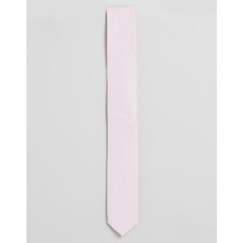 ASOS - Krawatte in Hellrosa - Rosa