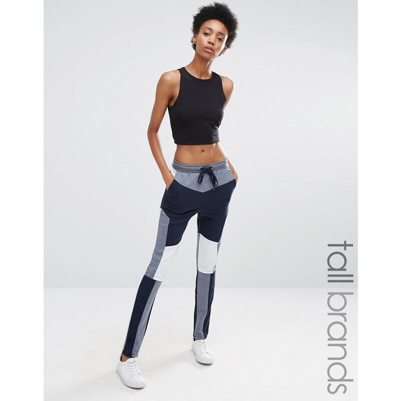 Vero Moda Tall - Jogginghose mit Farbblockdesign - Marineblau