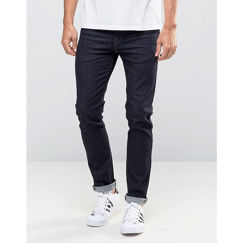 PS by Paul Smith Paul Smith - Schmal geschnittene Jeans in Rinse-Waschung - Blau