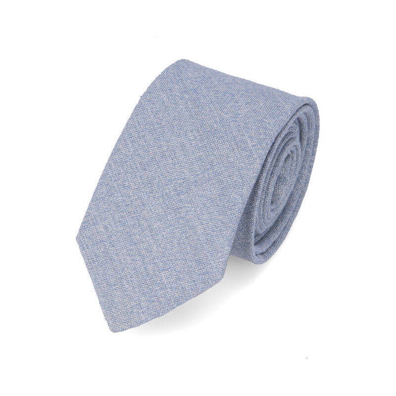 COMMUNE DE PARIS Blaue Krawatte Oxford