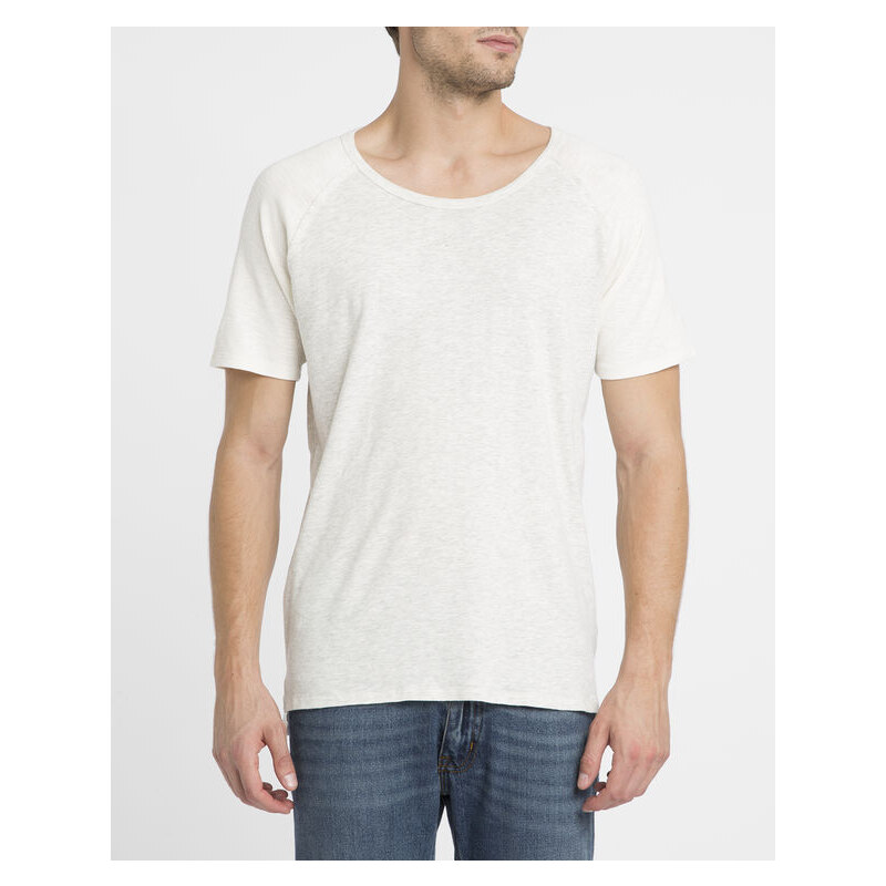 SELECTED Weißes Baumwoll-T-Shirt Pr