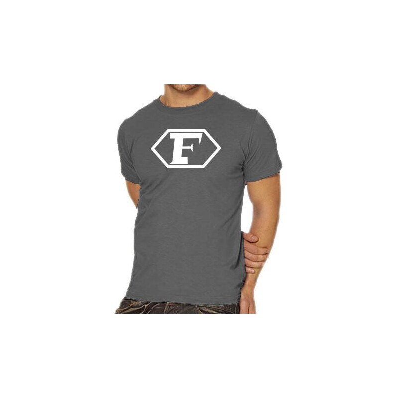 Touchlines Unisex/Herren T-Shirt Captain Future Logo, darkgrey, XL, B142