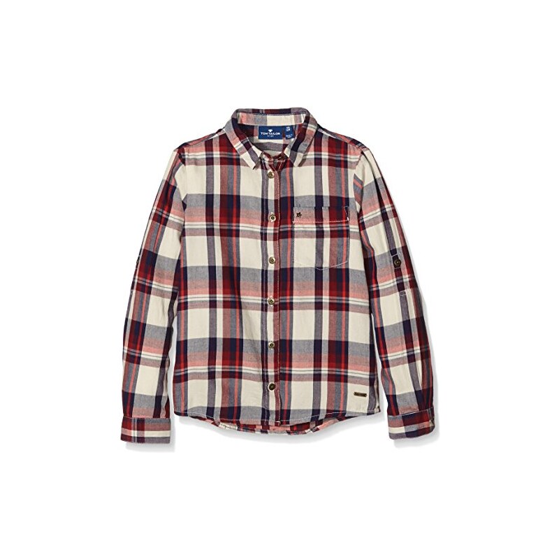 TOM TAILOR Kids Mädchen Bluse Checked Blouse with Rivets
