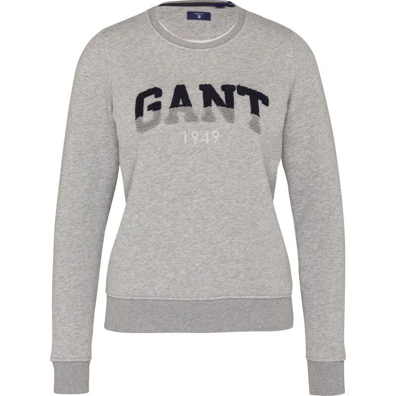 GANT Sweater mit Label Applikation