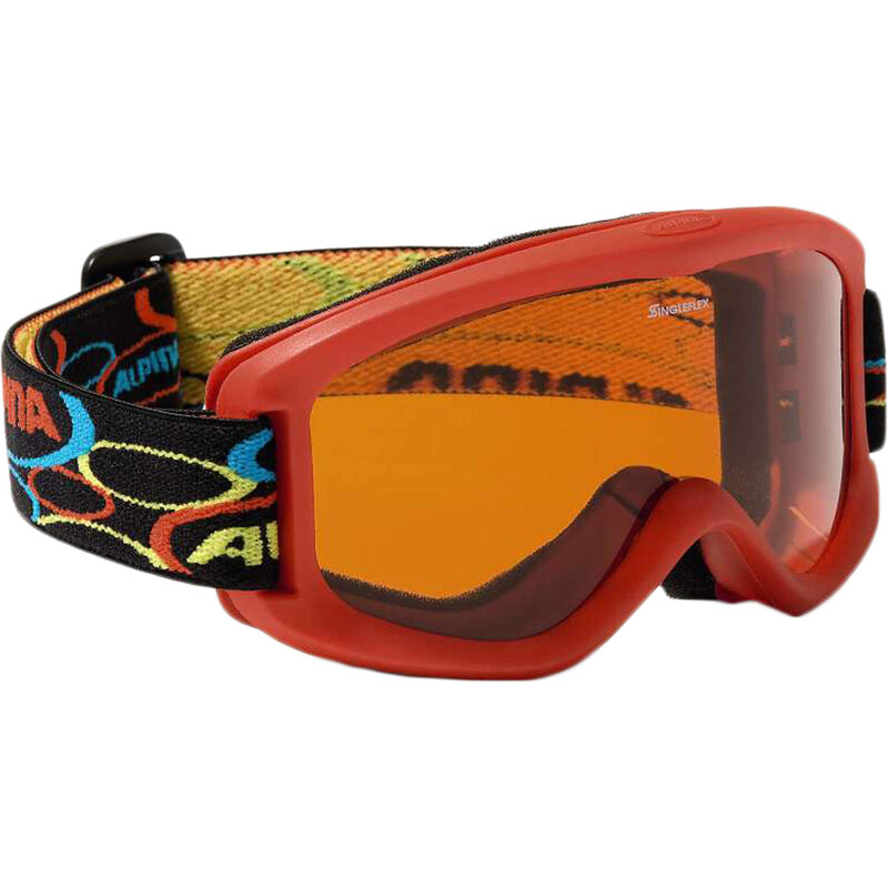 Alpina: Kinder Skibrille Carvy, rot
