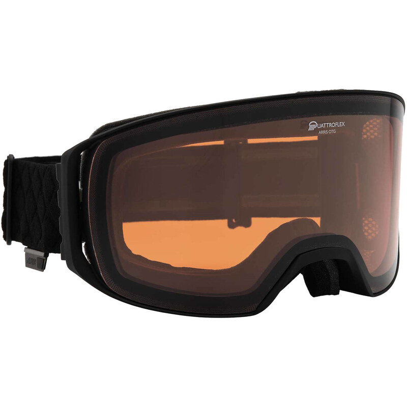Alpina: Ski- und Snowboardbrille OTG Arris, schwarz