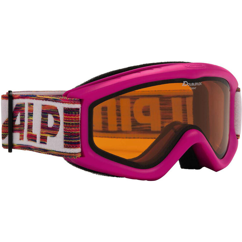 Alpina: Kinder Ski- und Snowboardbrille Carat DH, pink