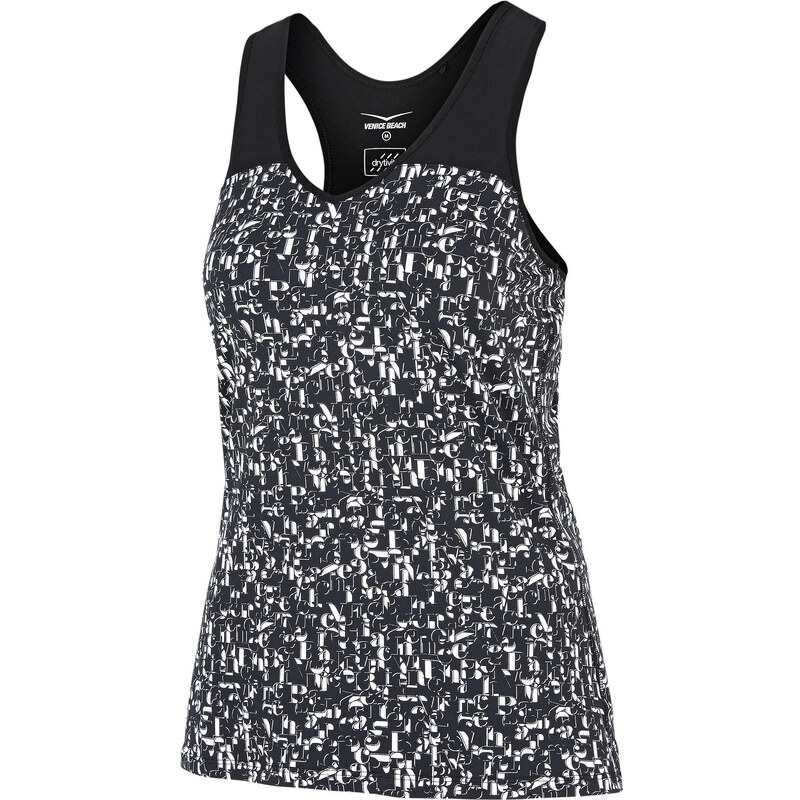 Venice Beach: Damen Trainingsshirt Heleni Tank-Top, schwarz, verfügbar in Größe M,S