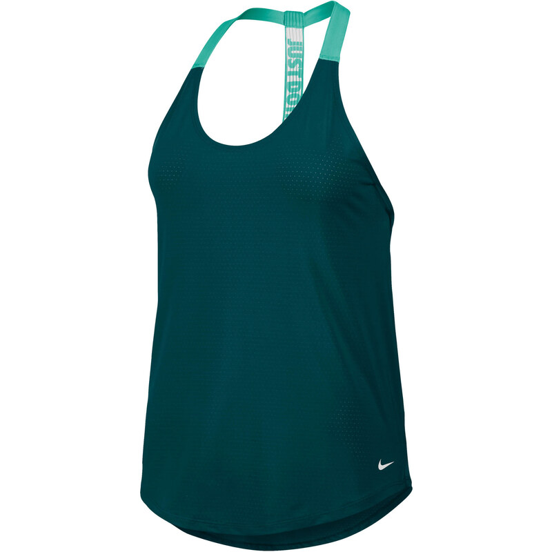Nike Damen Trainingsshirt / Tank Top Elastika Elevate Just Do It, grün, verfügbar in Größe L