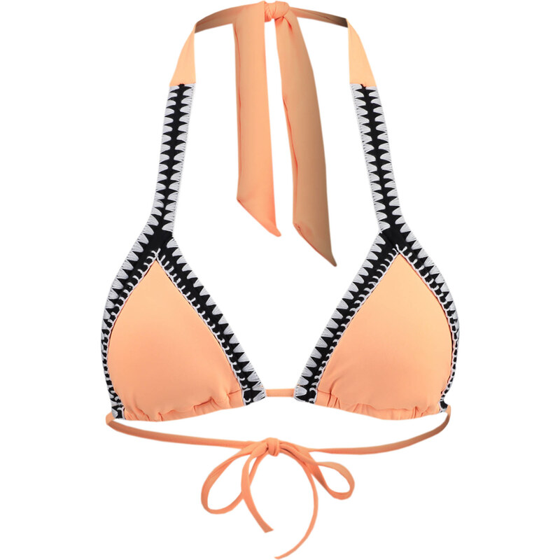 Seafolly: Damen Bikini Oberteil Summer Vibe Slide Tri, orange, verfügbar in Größe 36,38,40