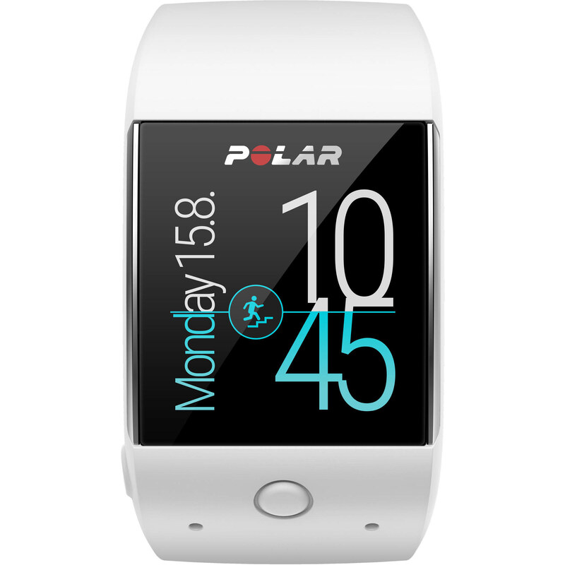 Polar: Smartwatch M600 HR white, weiss