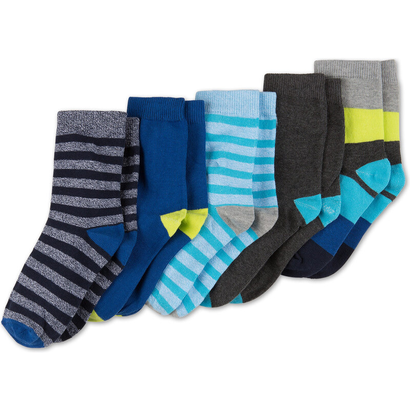 C&A Socken in Blau / Grau