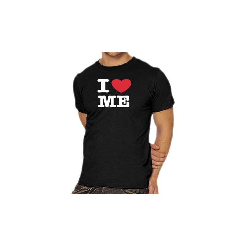 Touchlines Unisex/Herren T-Shirt I love ME B1704