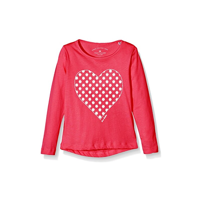 TOM TAILOR Kids Mädchen T-Shirt Longsleeve with Heart