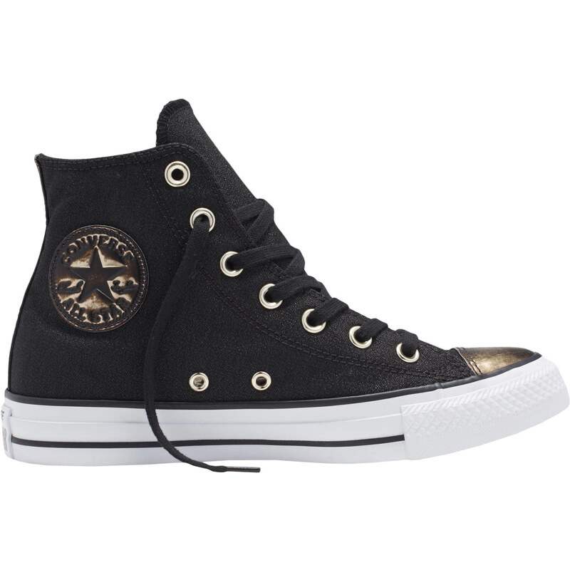 Converse: Damen Sneakers Chuck Taylor All Stars Brush Off Toecap Hi, schwarz, verfügbar in Größe 38