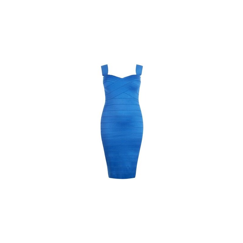 New Look Curves – Figurbetontes Bandagenkleid in Blau