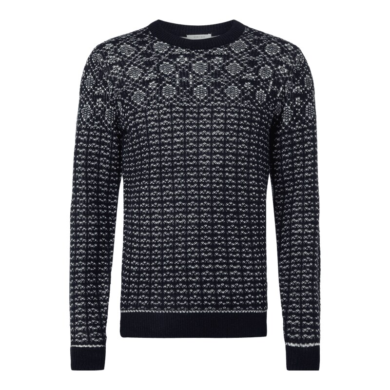 Selected Homme Pullover mit Norweger-Dessin