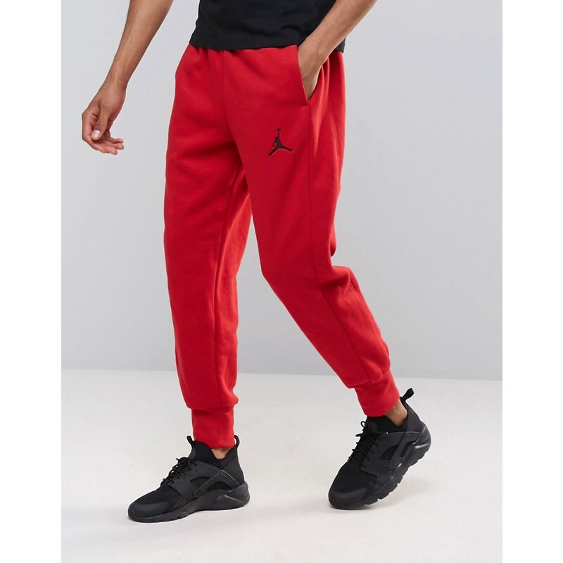 Nike - Jordan Flight - Enge, rote Jogginghose, 823071-687 - Rot