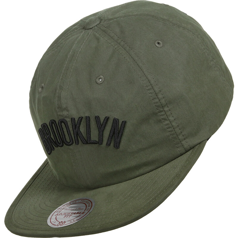 Mitchell & Ness Outdoor Low Pro Brooklyn Nets Snapback olive