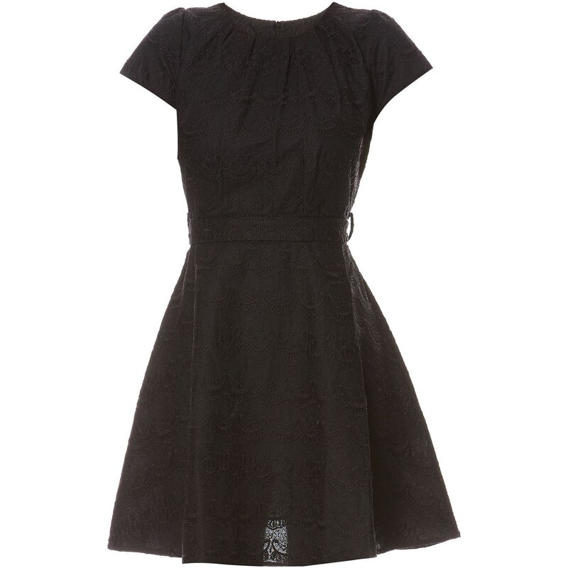 Freeman T Porter Leonie - Kleid mit fließendem Schnitt - schwarz