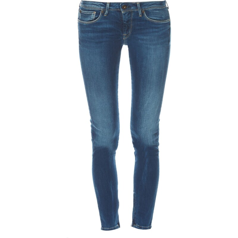 Pepe Jeans London Cher - Jeans mit Slimcut mit geradem Schnitt - jeansblau