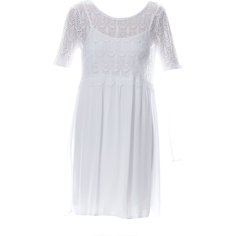 Vero Moda Lexi - Kleid Tunika - weiß