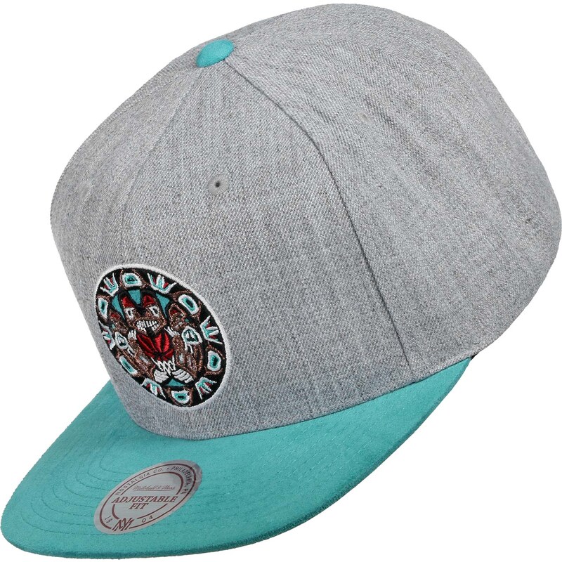 Mitchell & Ness Heather Vancouver Grizzlies Snapback grey/teal