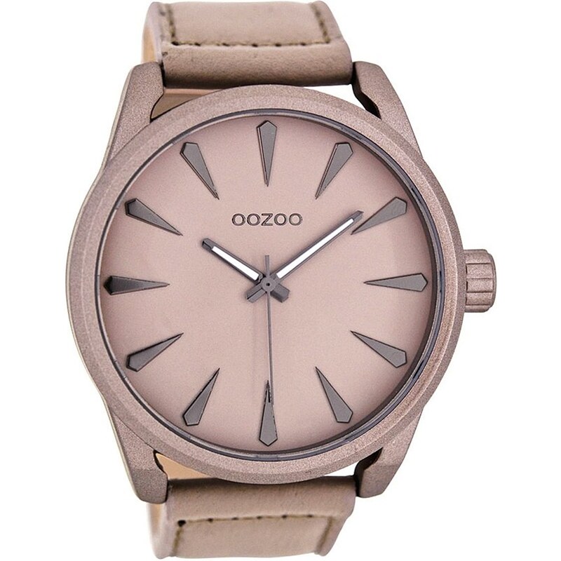 Oozoo Herren-Armbanduhr in Maxi-Größe 48 mm Taupe C8225