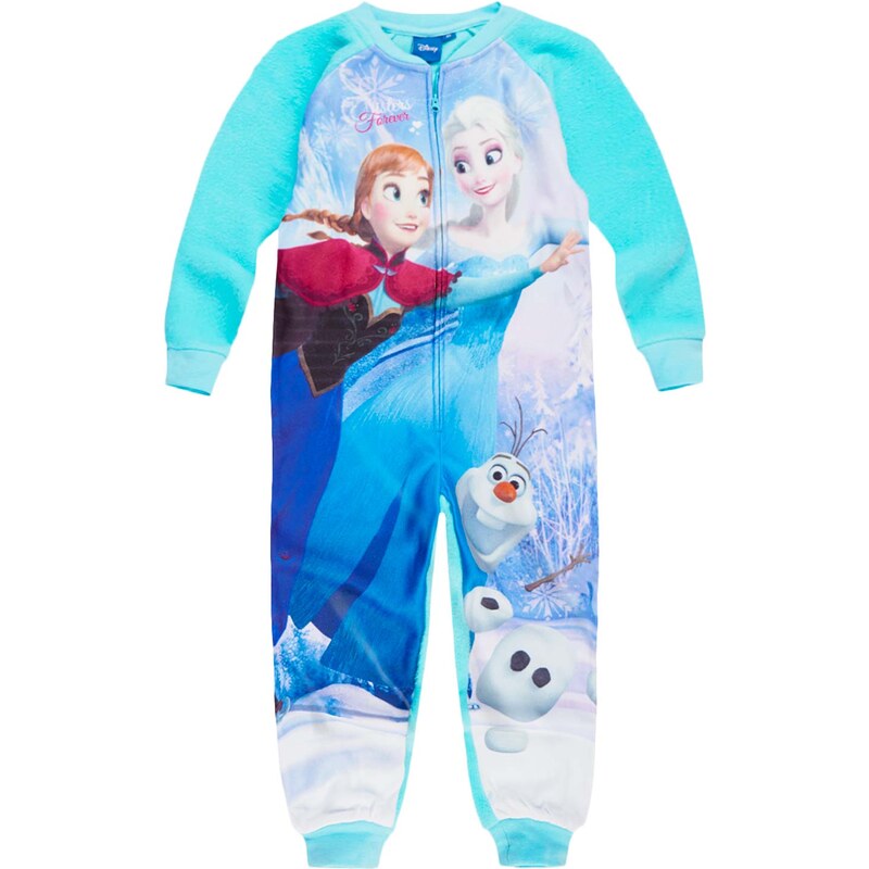 Disney Die Eiskönigin Jumpsuit türkis in Größe 104 für Mädchen aus 100 % Polyester