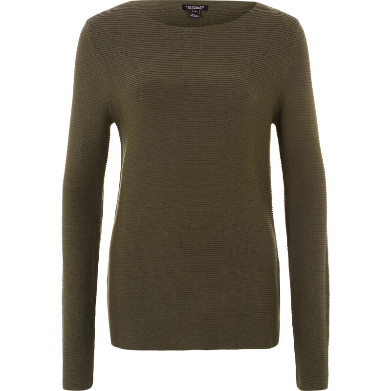 Tom Tailor Contemporary Pullover aus Rippstrick