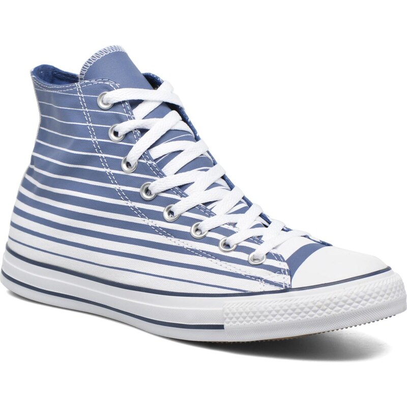 SALE - 40% - Converse - Chuck Taylor All Star Hi Seasonal Stripes M - Sneaker für Herren / blau