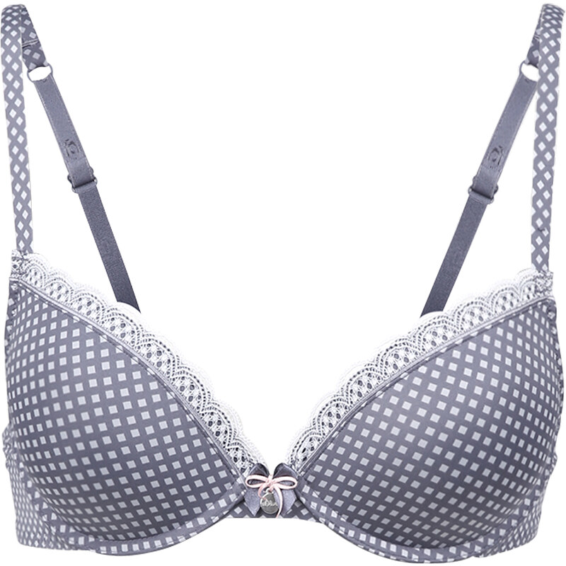 s.Oliver Push-Up BH mit Muster-Print