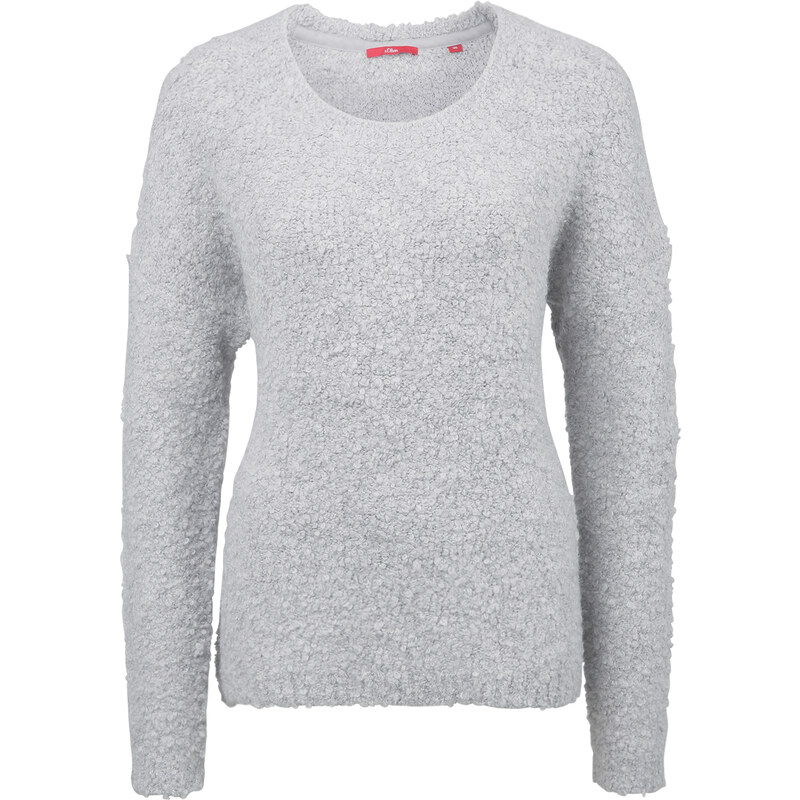 s.Oliver Warmer Bouclé-Pullover