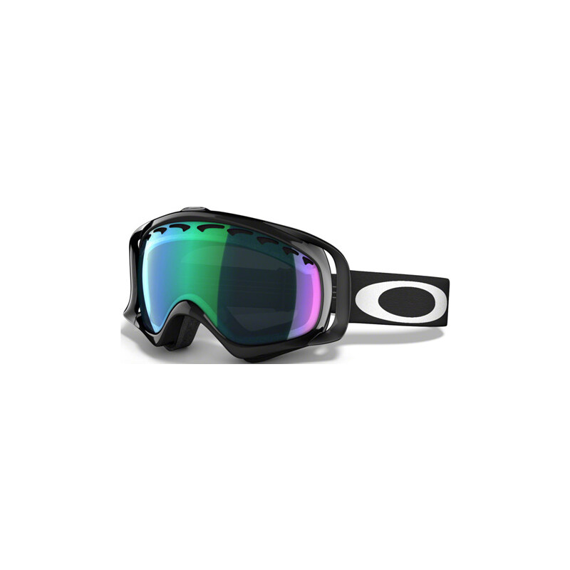 Oakley Crowbar Pizm Schneebrillen Goggle jet black/jade iridium