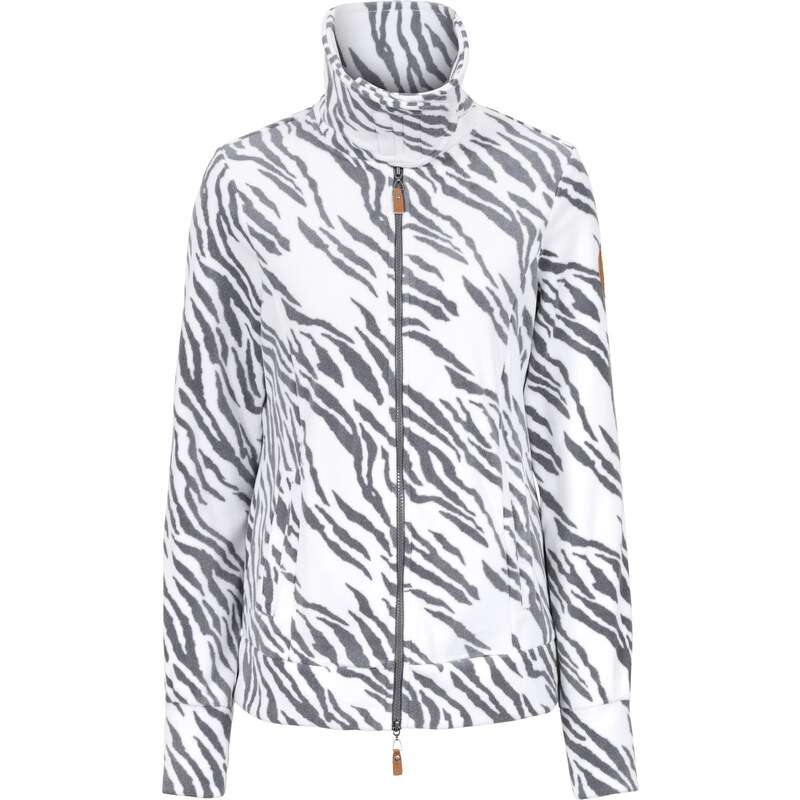 bpc bonprix collection Kuschelfleece-Jacke langarm in weiß für Damen von bonprix