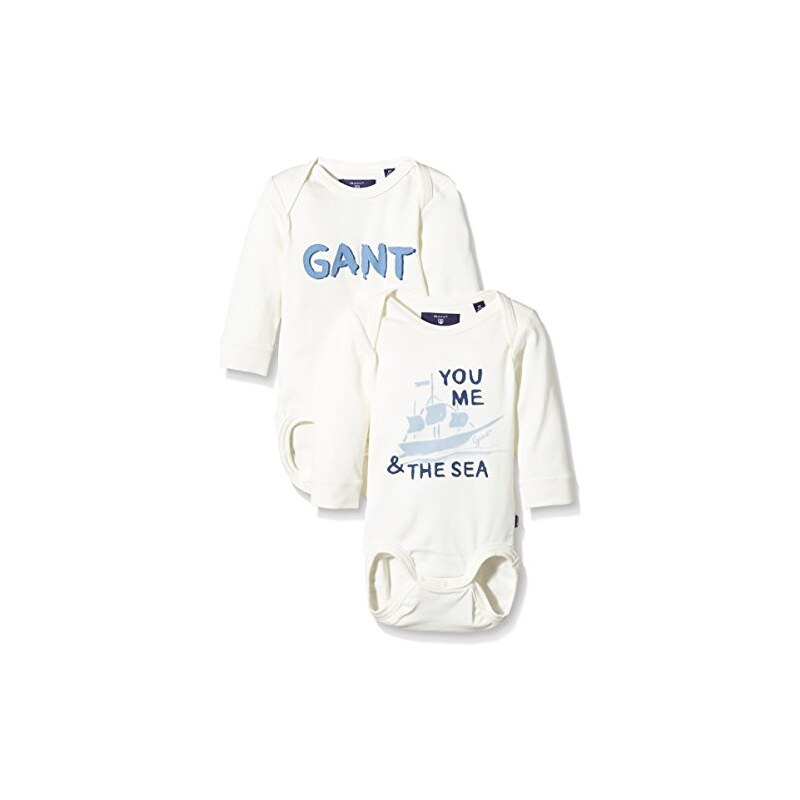 GANT Unisex Baby Nb. Two Pack Body Boy